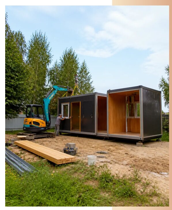 Сборка бытовки на участке в Касимах по цене от 8699 р. | БытовкаПрофи-Ксм